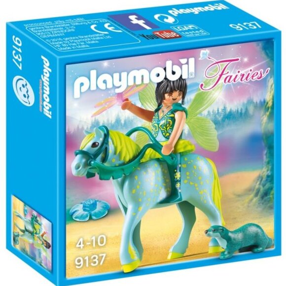 Playmobil 9137 Enchanted Fairy with Horse Toy - Picture 1 of 3
